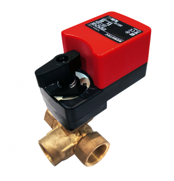 Привод клапанов Nenutec NABA 1-02S1 LN для шаровых кранов