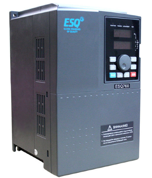Частотный преобразователь ESQ-760-4T0150G-0185P 15/18.5 кВт 380В универсальный