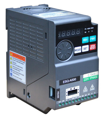 Частотный преобразователь ESQ-A500-0.21-0.2K 220В 1ф компактный векторный