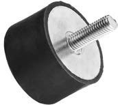 Вибрационная опора OKSD 1020.M408 OK-LAS цилиндрической формы (тип D)